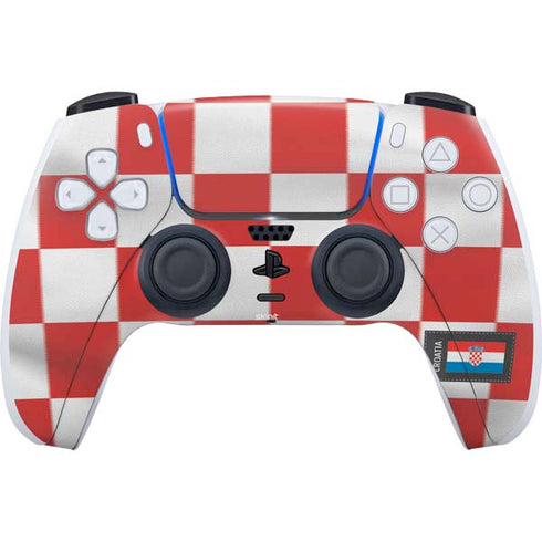 Croatia Soccer Flag PlayStation PS5 Skins